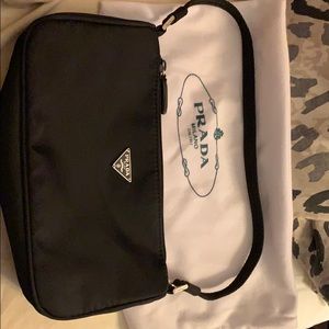Vintage Prada mini bag.